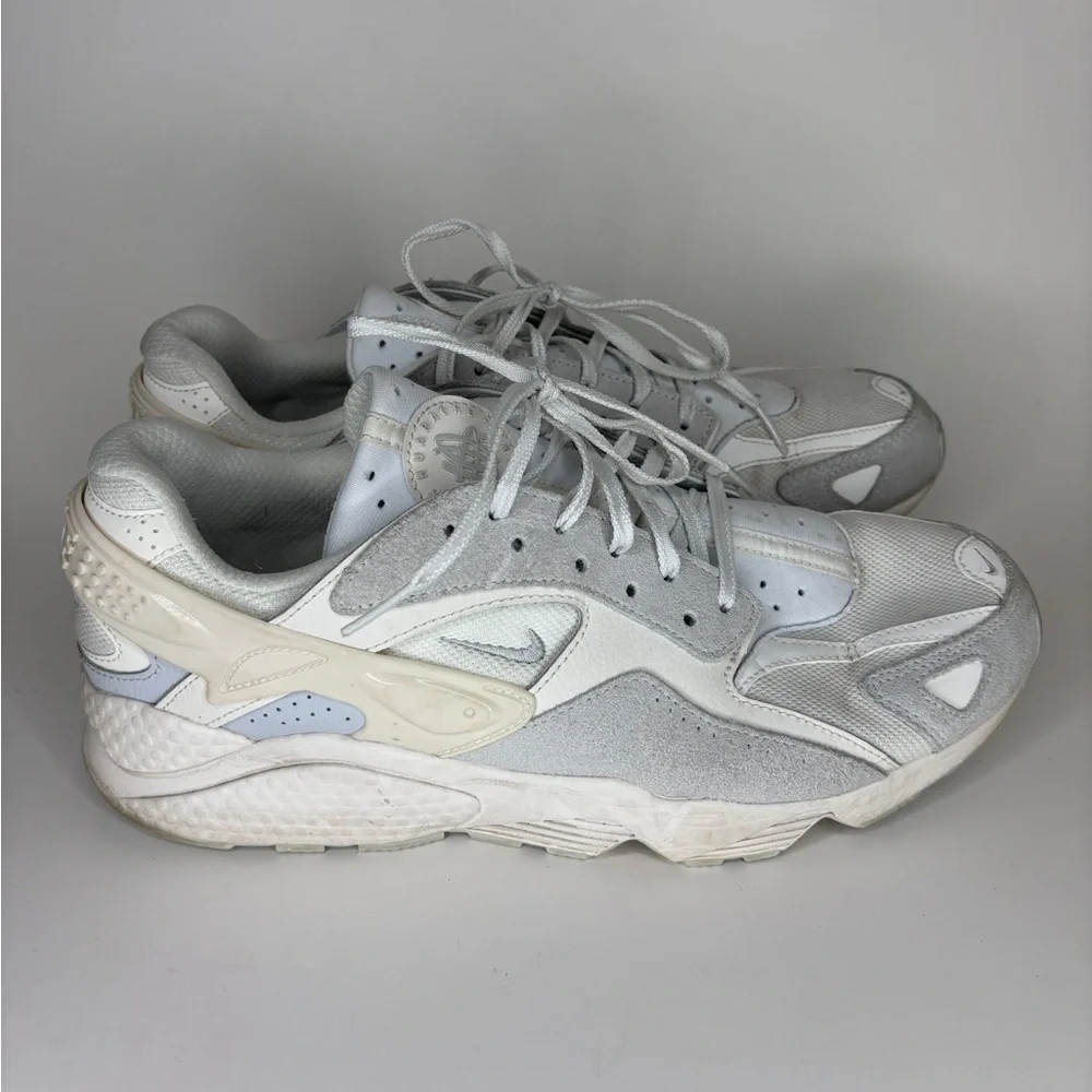 Nike Air Huarache Runner Summit White Platinum DZ3306-100 Mens Size 11.5 Shoes - Picture 5 of 16